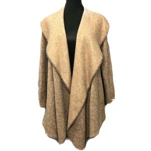 Paul Costelloe - Brown cardigan trench coat